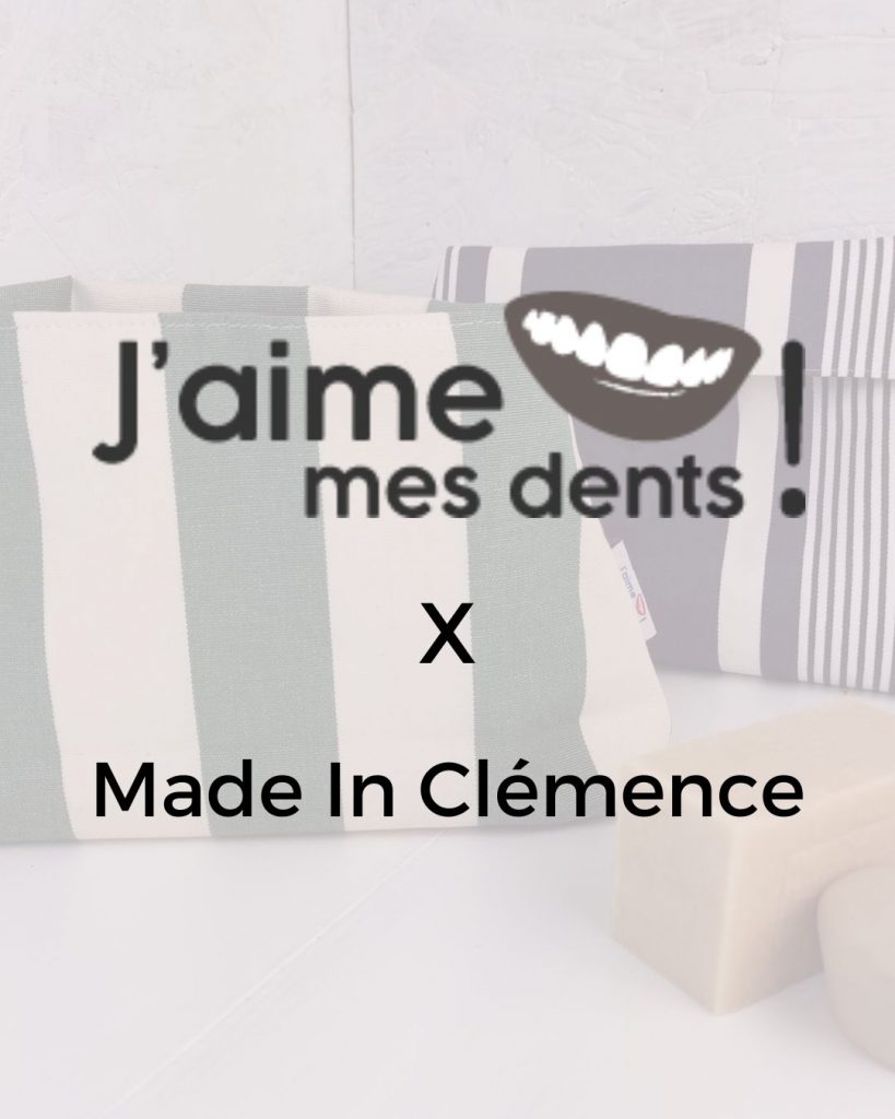 collaboration jaime mes dents made in clemence
